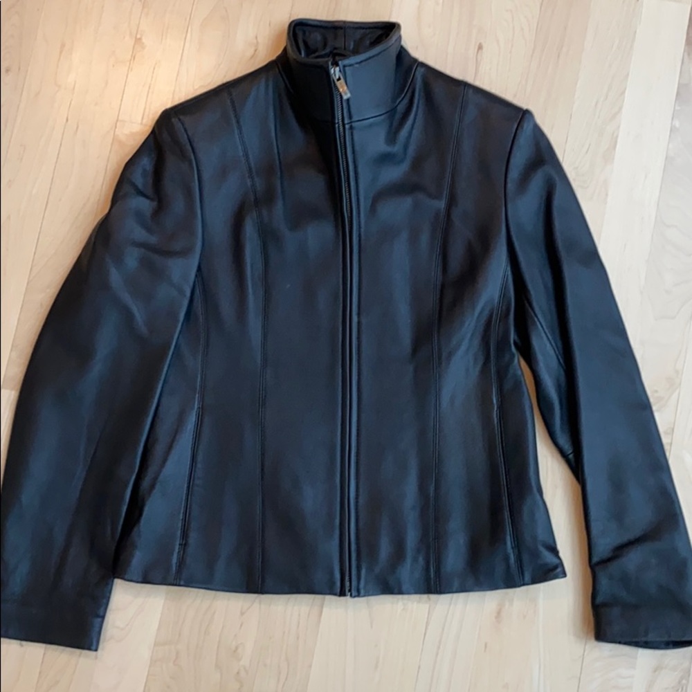 Leather jacket